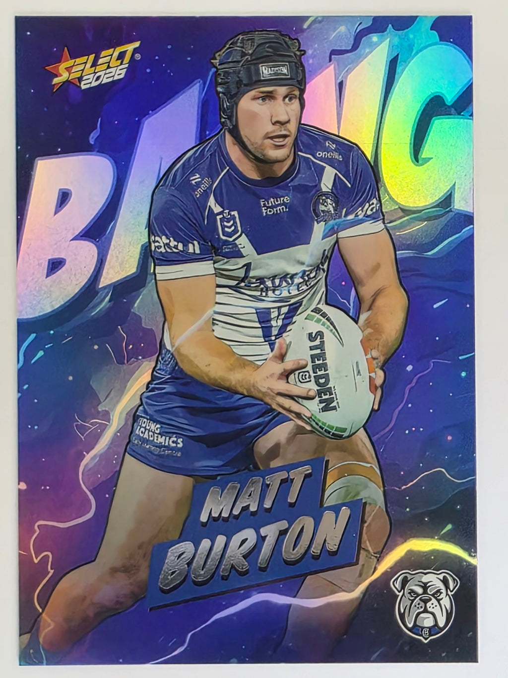 NRL 2026 League Heroes | Bang | #B13 | Matt Burton | Canterbury Bulldogs