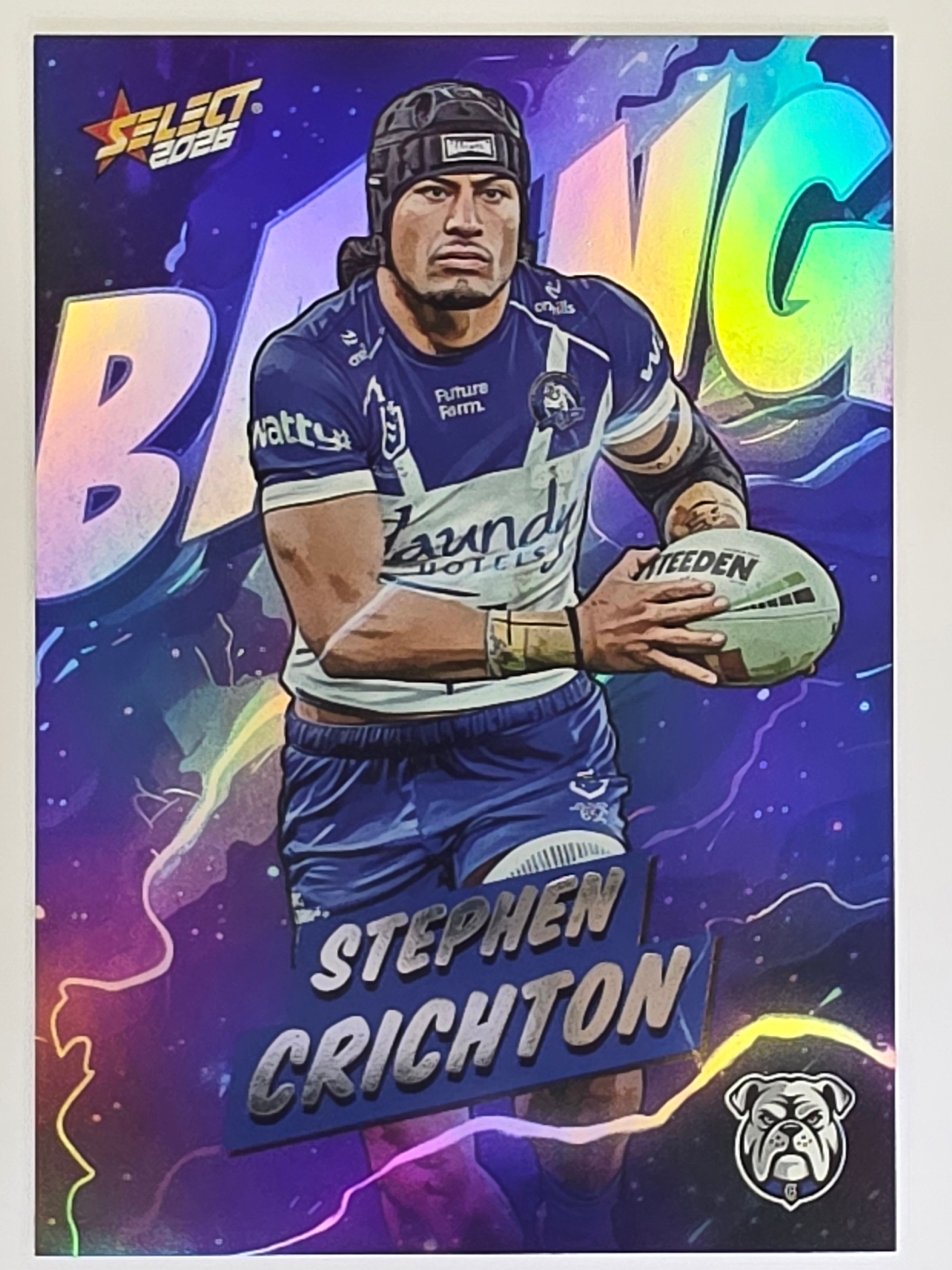 NRL 2026 League Heroes | Bang | #B14 | Stephen Crichton | Canterbury Bulldogs
