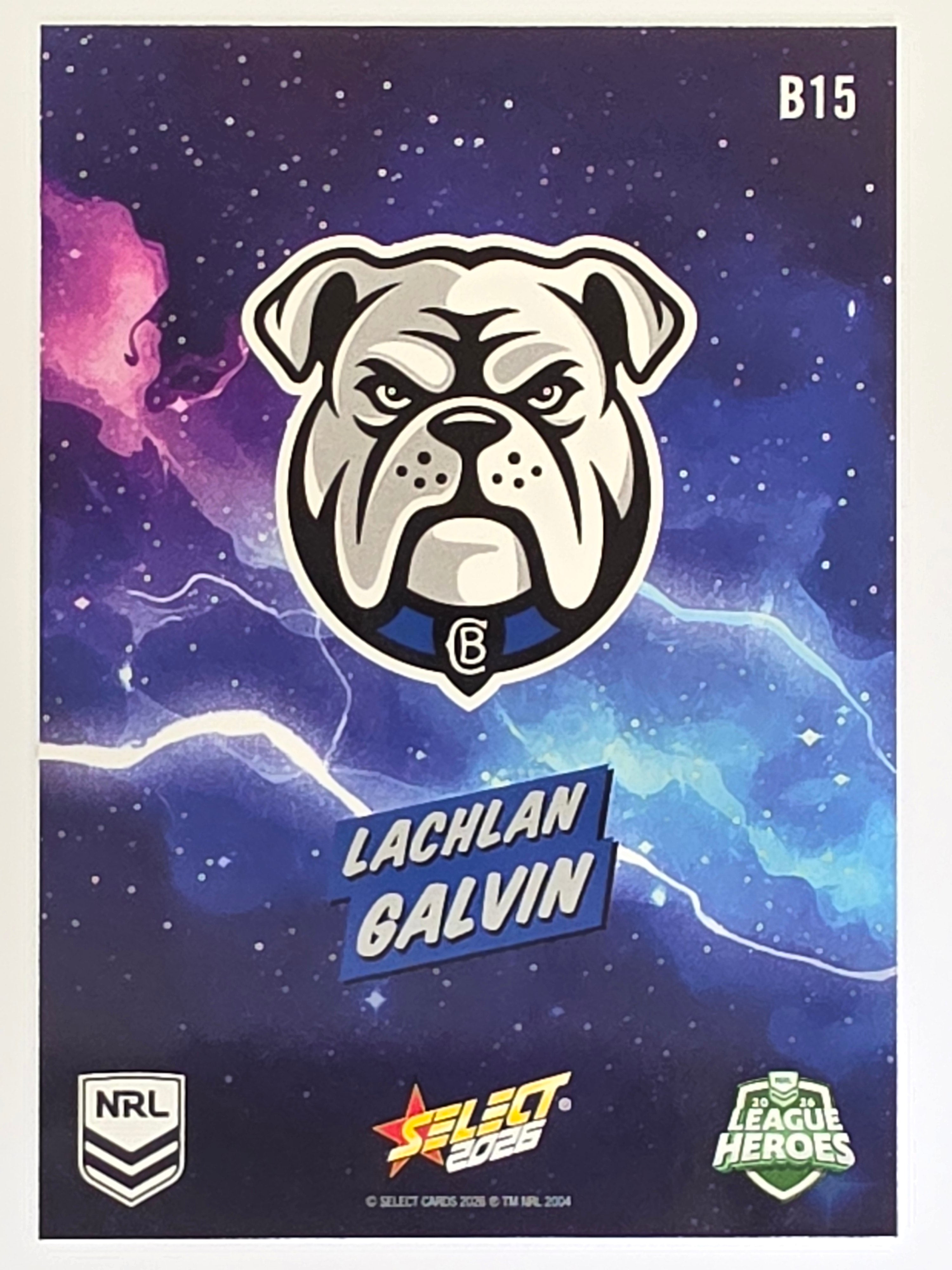 NRL 2026 League Heroes | Bang | #B15 | Lachlan Galvin | Canterbury Bulldogs