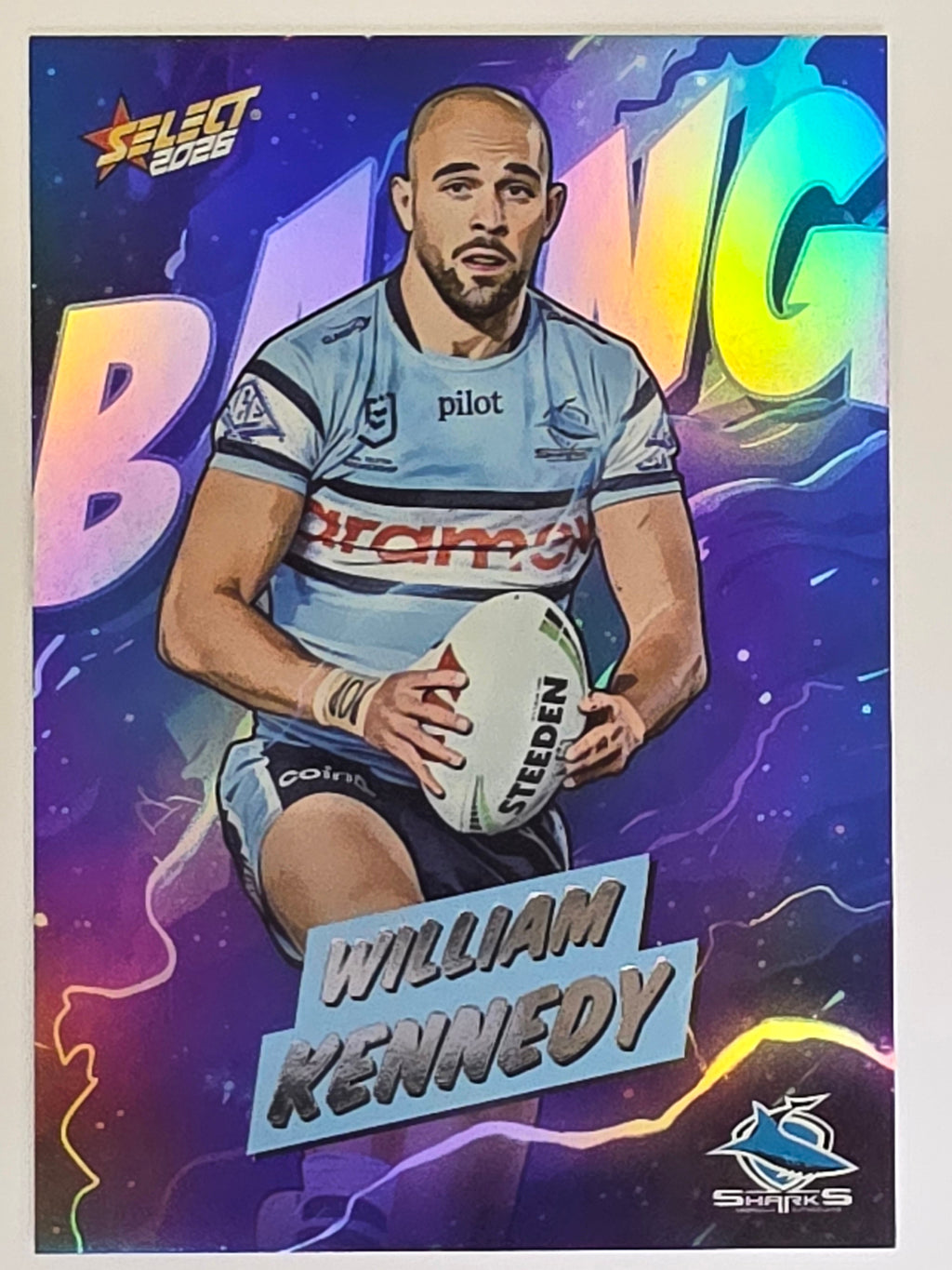 NRL 2026 League Heroes | Bang | #B21 | William Kennedy | Cronulla Sharks