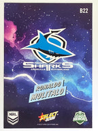 NRL 2026 League Heroes | Bang | #B22 | Ronaldo Mulitalo | Cronulla Sharks