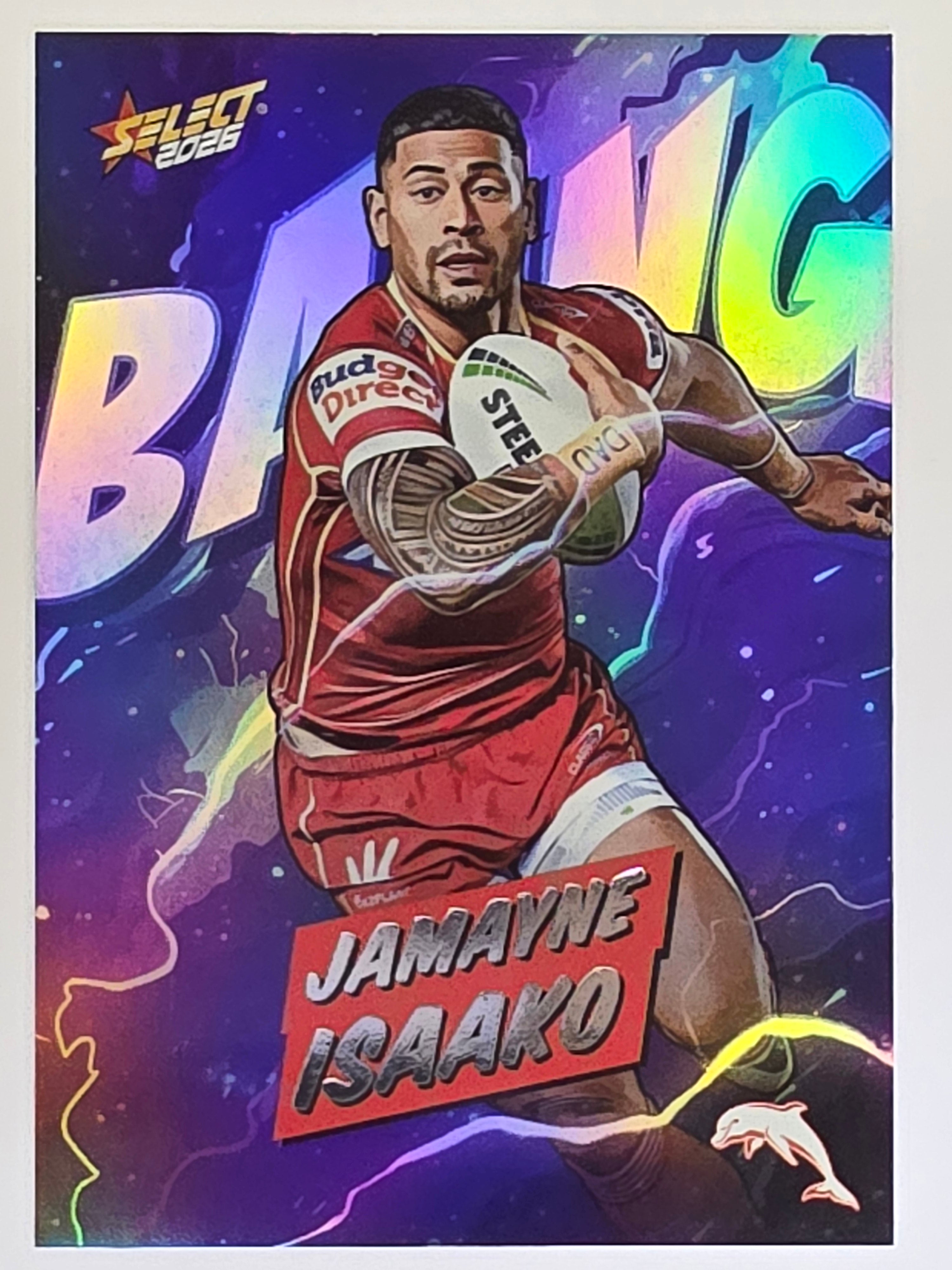 NRL 2026 League Heroes | Bang | #B27 | Jamayne Isaako | Dolphins