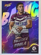 NRL 2026 League Heroes | Bang | #B40 | Toluta’u Koula | Manly Warringah Sea Eagles