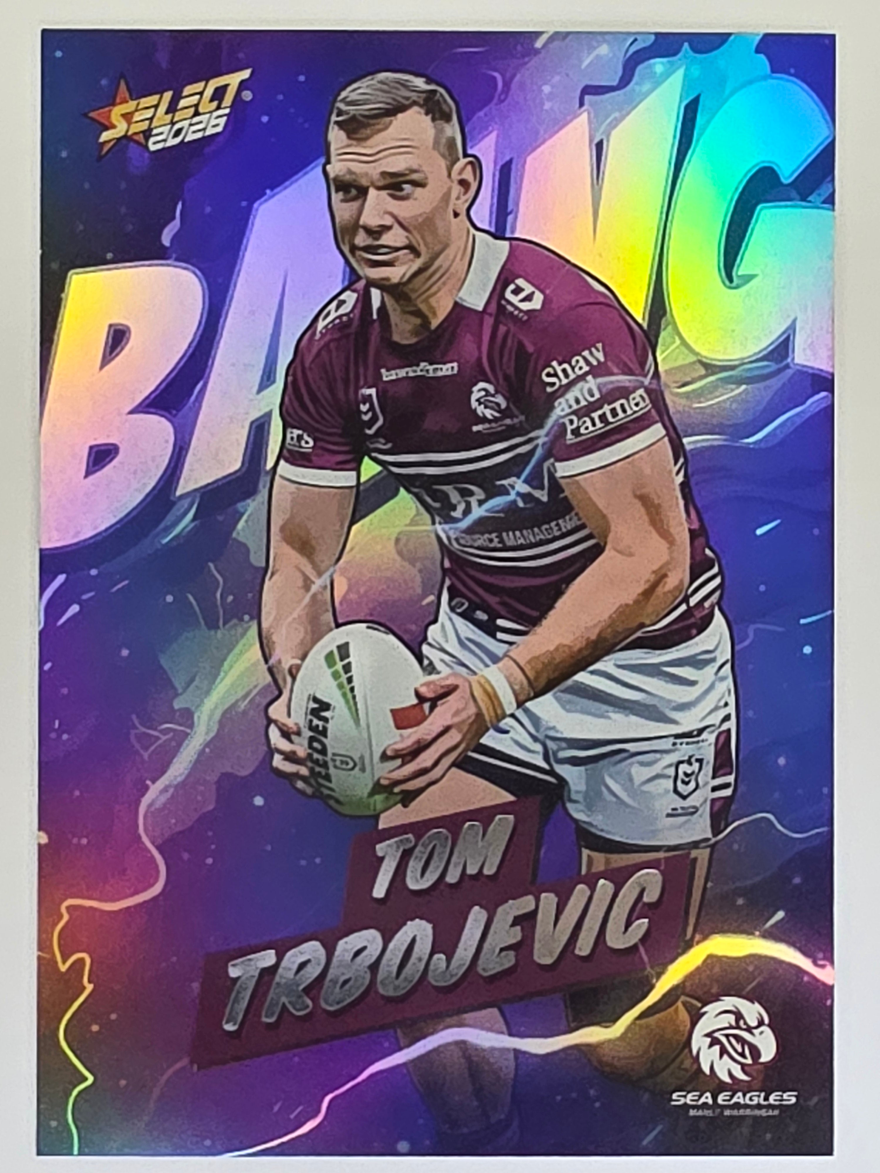 NRL 2026 League Heroes | Bang | #B42 | Tom Trbojevic | Manly Warringah Sea Eagles