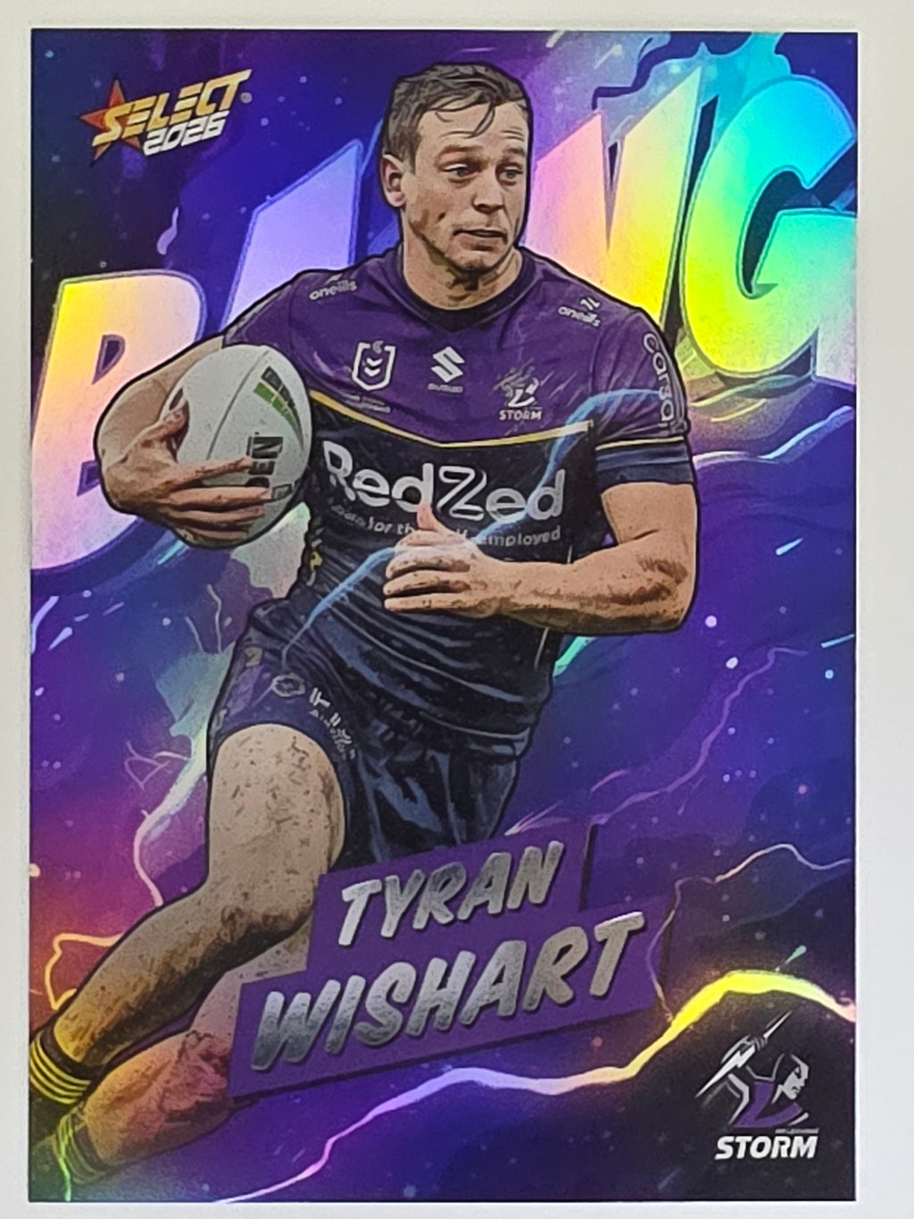 NRL 2026 League Heroes | Bang | #B48 | Tyran Wishart | Melbourne Storm