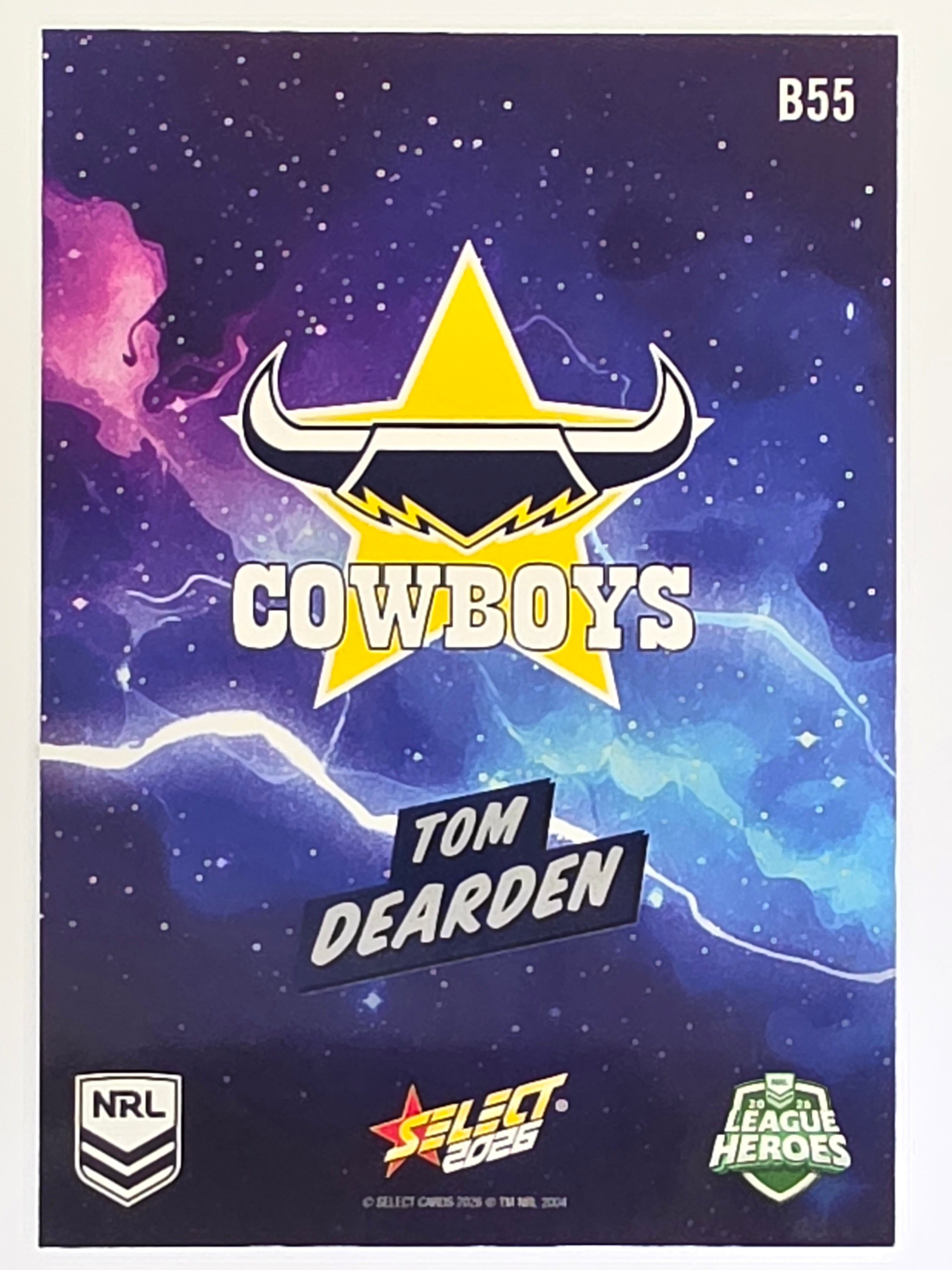 NRL 2026 League Heroes | Bang | #B55 | Tom Dearden | North Queensland Cowboys
