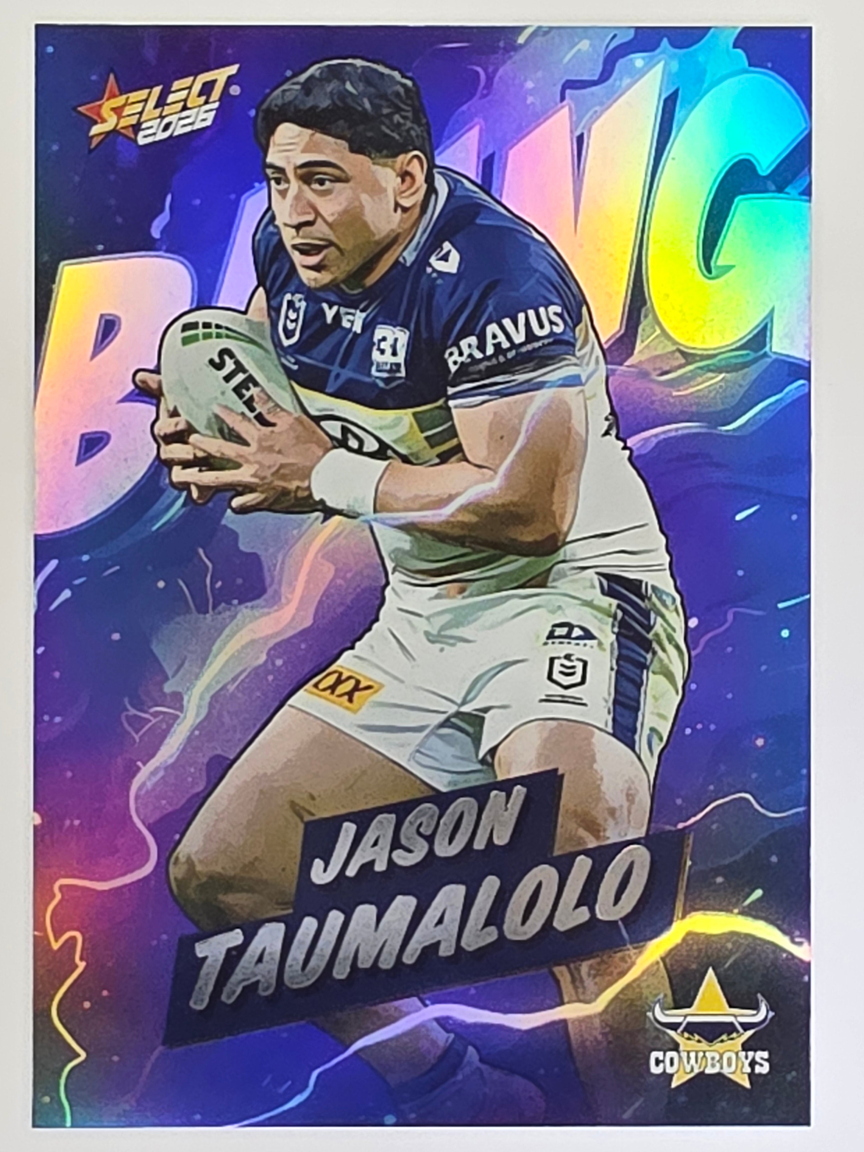 NRL 2026 League Heroes | Bang | #B60 | Jason Taumalolo | North Queensland Cowboys