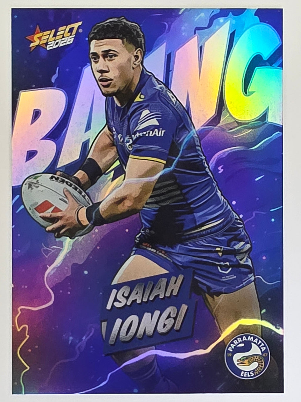 NRL 2026 League Heroes | Bang | #B61 | Isaiah Iongi | Parramatta Eels