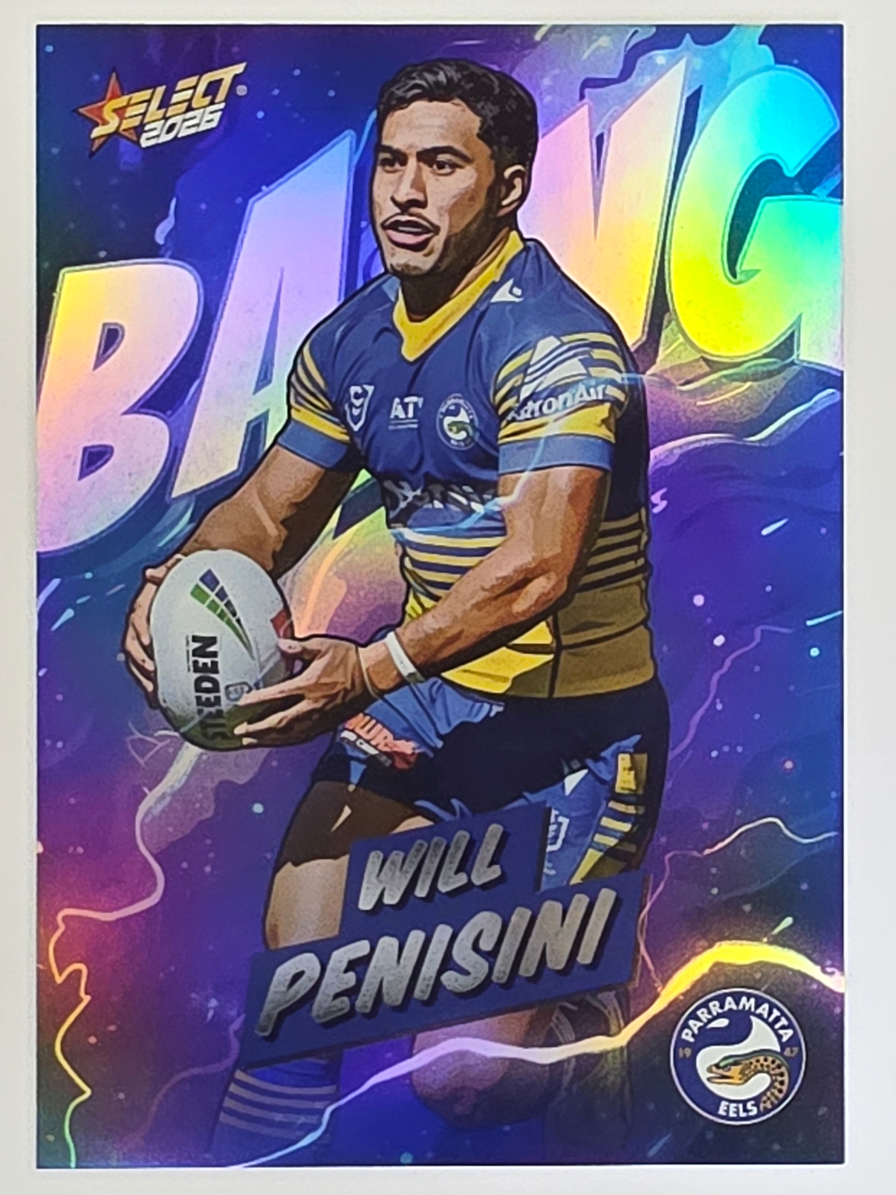 NRL 2026 League Heroes | Bang | #B65 | Will Penisini | Parramatta Eels