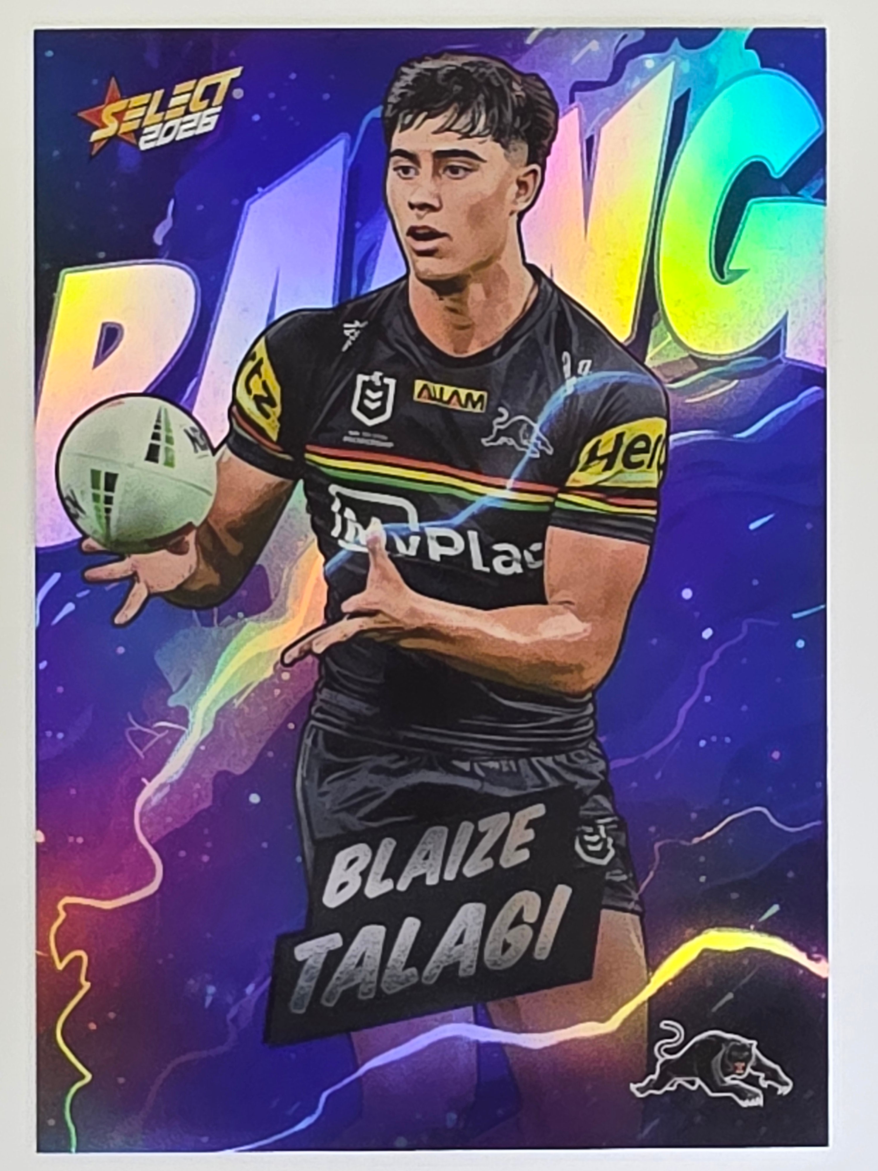 NRL 2026 League Heroes | Bang | #B71 | Blaize Talagi | Penrith Panthers