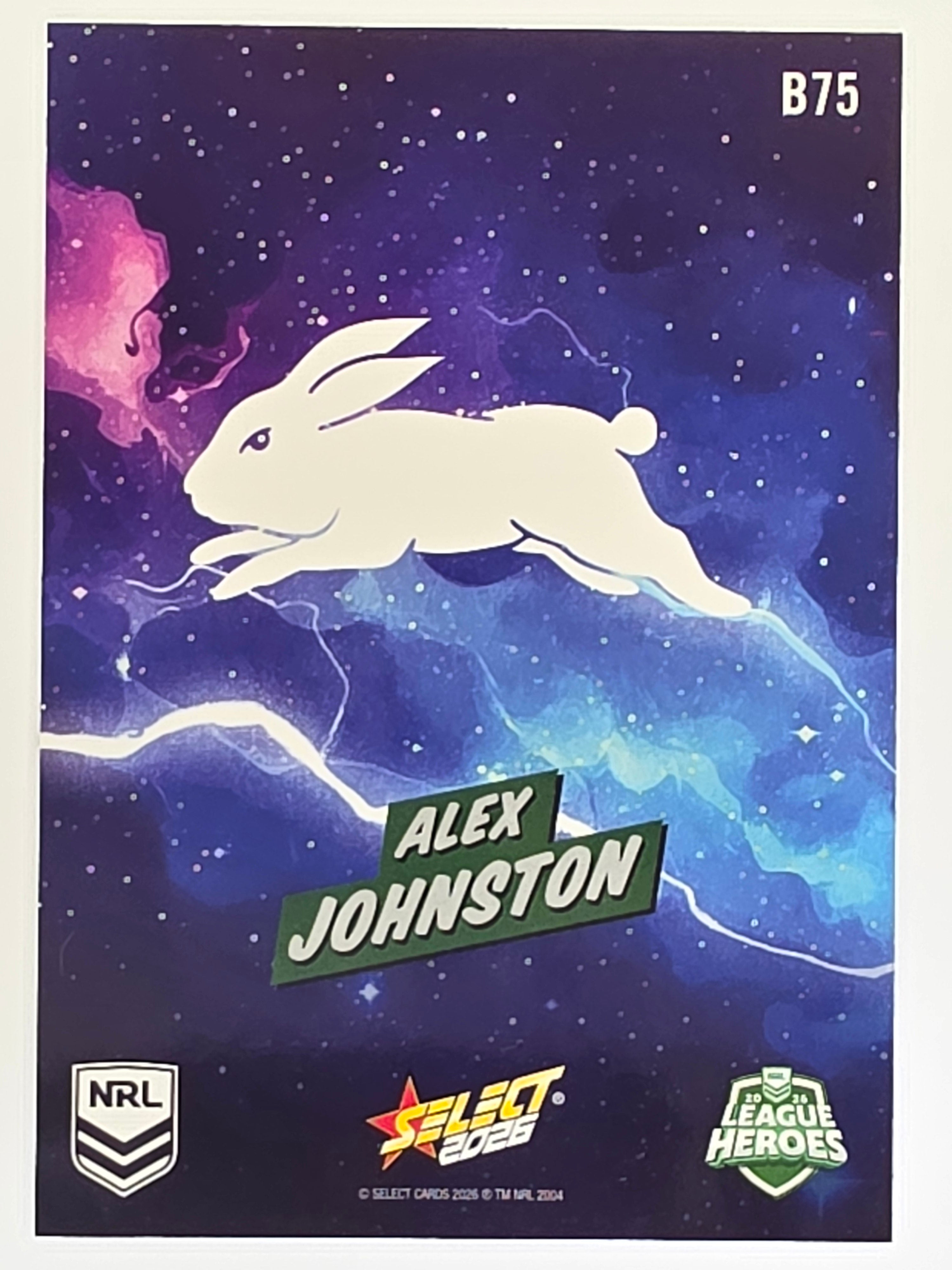 NRL 2026 League Heroes | Bang | #B75 | Alex Johnston | South Sydney Rabbitohs