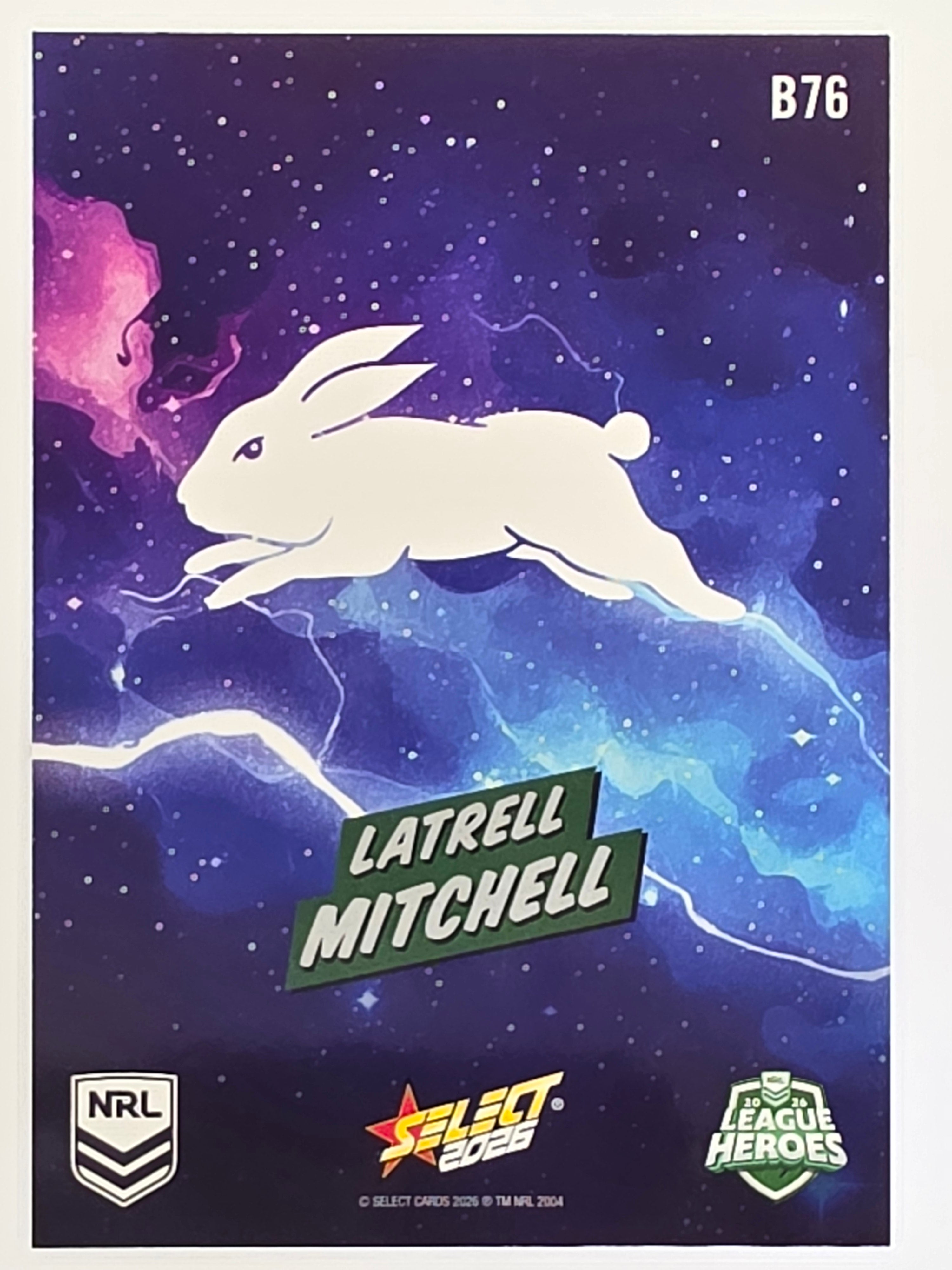 NRL 2026 League Heroes | Bang | #B76 | Latrell Mitchell | South Sydney Rabbitohs