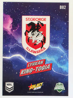 NRL 2026 League Heroes | Bang | #B82 | Lyhkan King-Togia | St George Illawarra Dragons