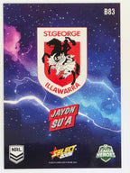 NRL 2026 League Heroes | Bang | #B83 | Jaydn Su’a | St George Illawarra Dragons