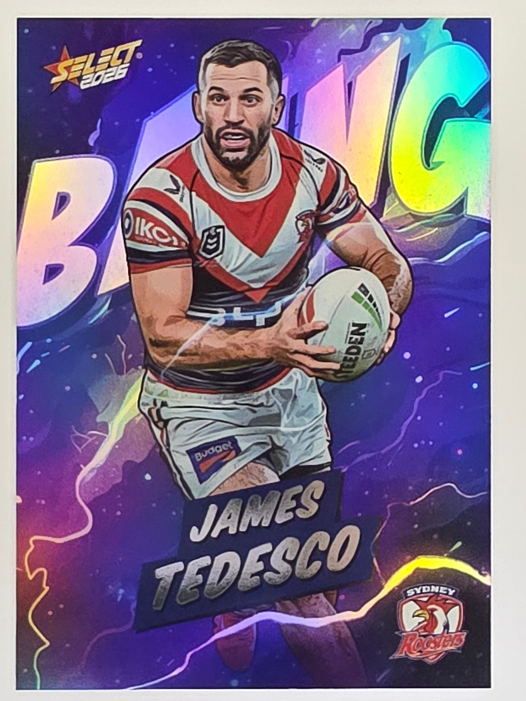 NRL 2026 League Heroes | Bang | #B87 | James Tedesco | Sydney Roosters