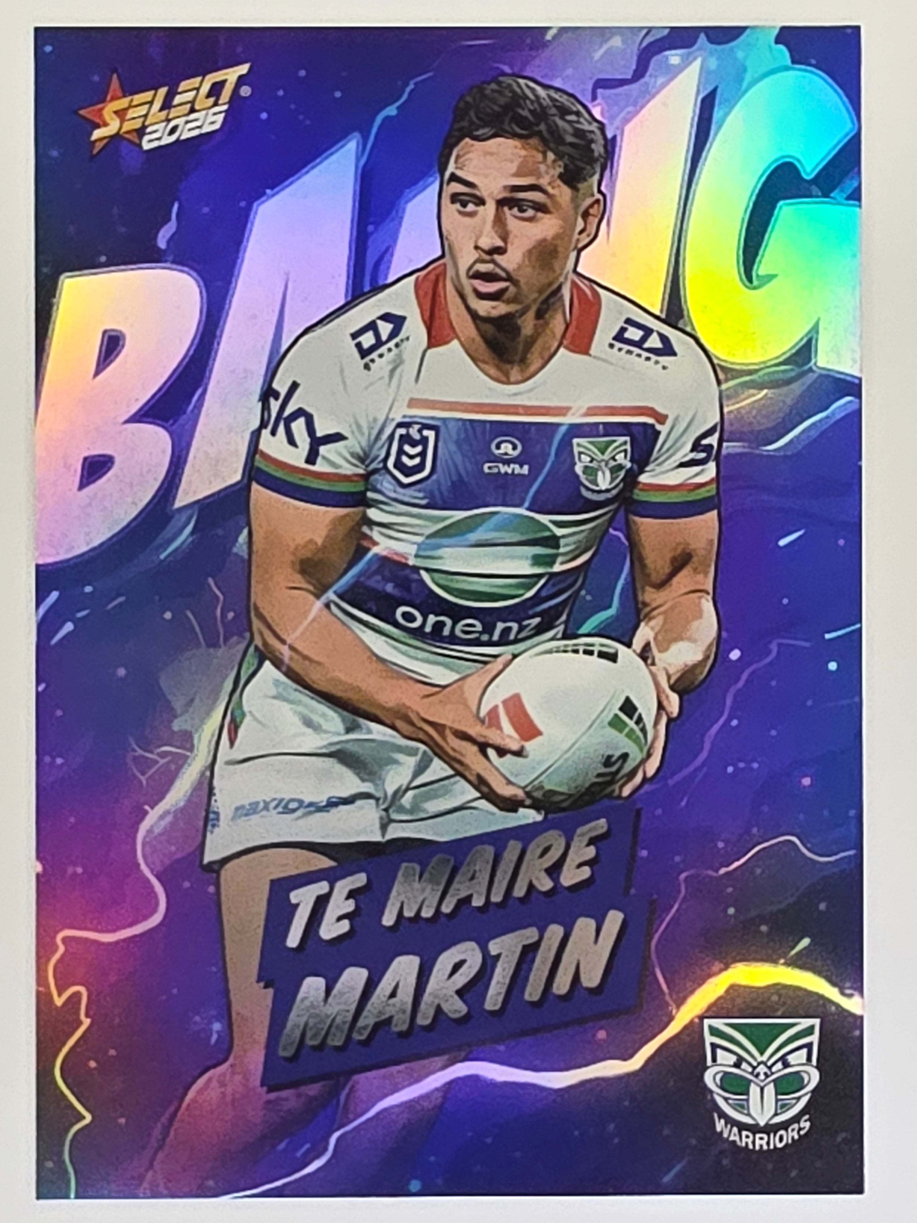 NRL 2026 League Heroes | Bang | #B94 | Te Maire Martin | New Zealand Warriors