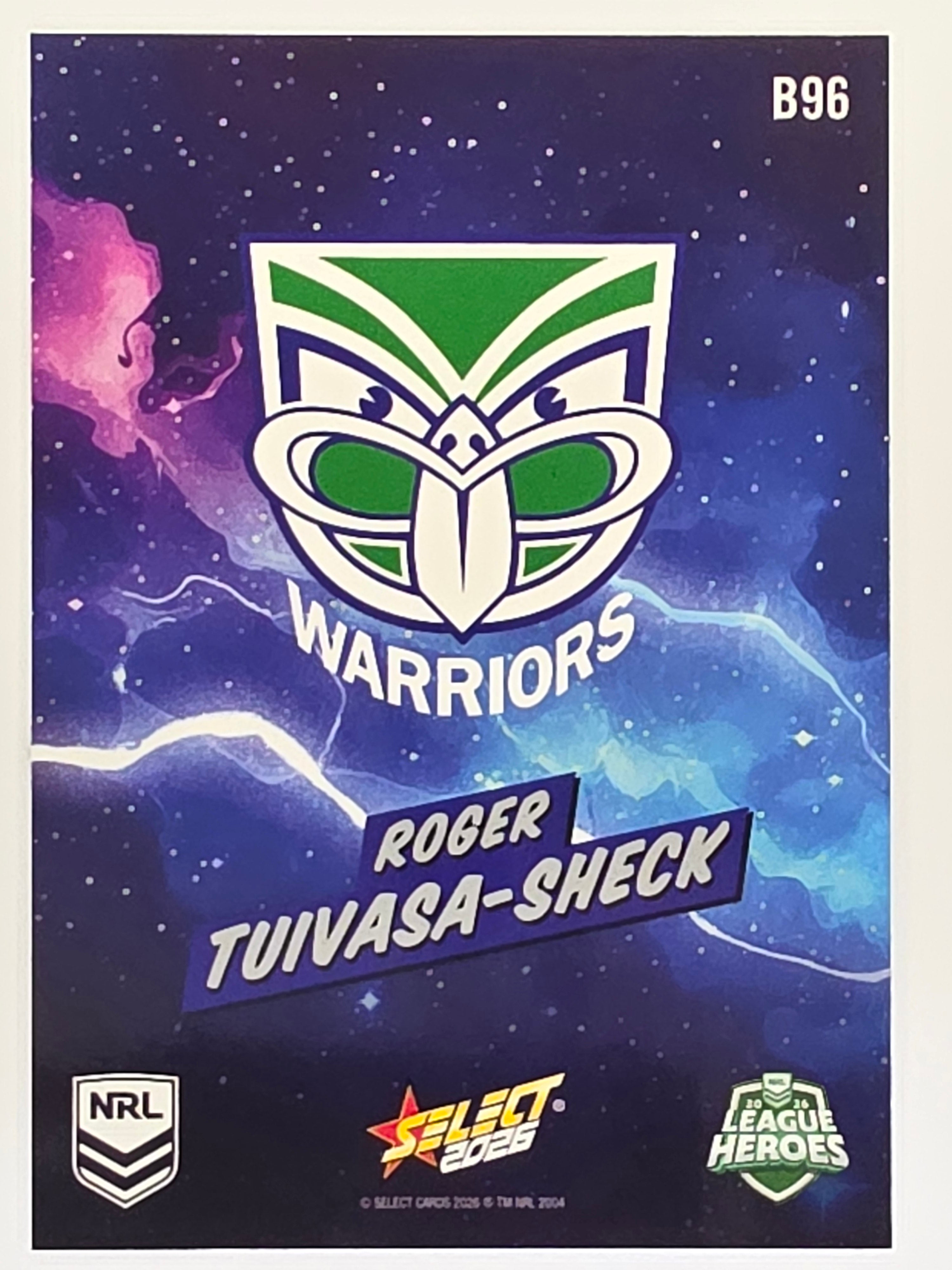 NRL 2026 League Heroes | Bang | #B96 | Roger Tuivasa-Sheck | New Zealand Warriors