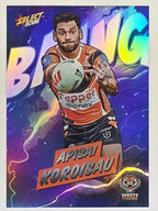 NRL 2026 League Heroes | Bang | #B98 | Apisai Koroisau | Wests Tigers