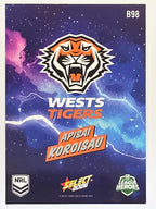 NRL 2026 League Heroes | Bang | #B98 | Apisai Koroisau | Wests Tigers