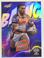 NRL 2026 League Heroes | Bang | #B101 | Fonua Pole | Wests Tigers