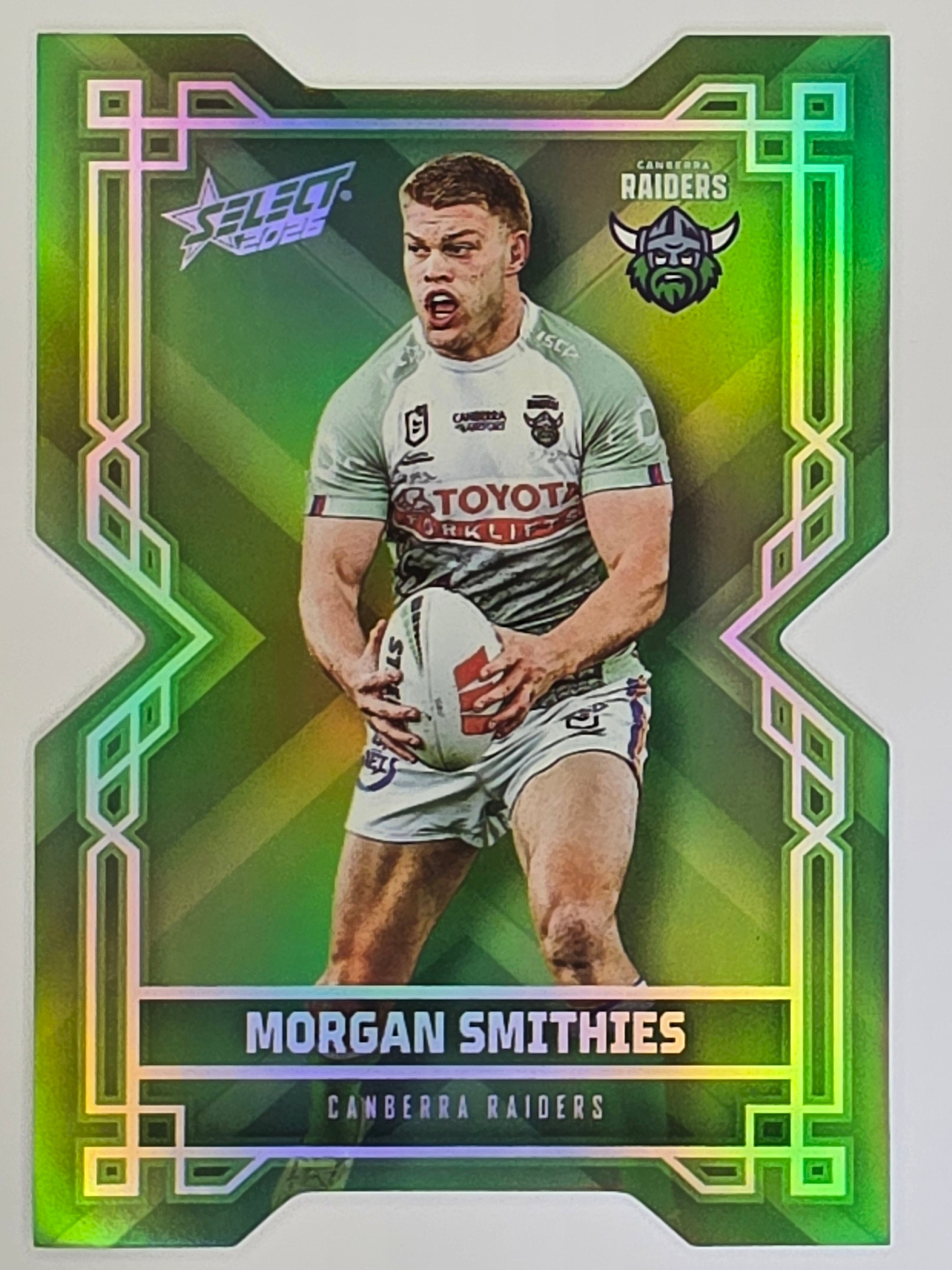 NRL 2026 League Heroes | Colours Diecut | #CD19 | Morgan Smithies | Canberra Raiders
