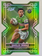 NRL 2026 League Heroes | Colours Diecut | #CD22 | Savelio Tamale | Canberra Raiders