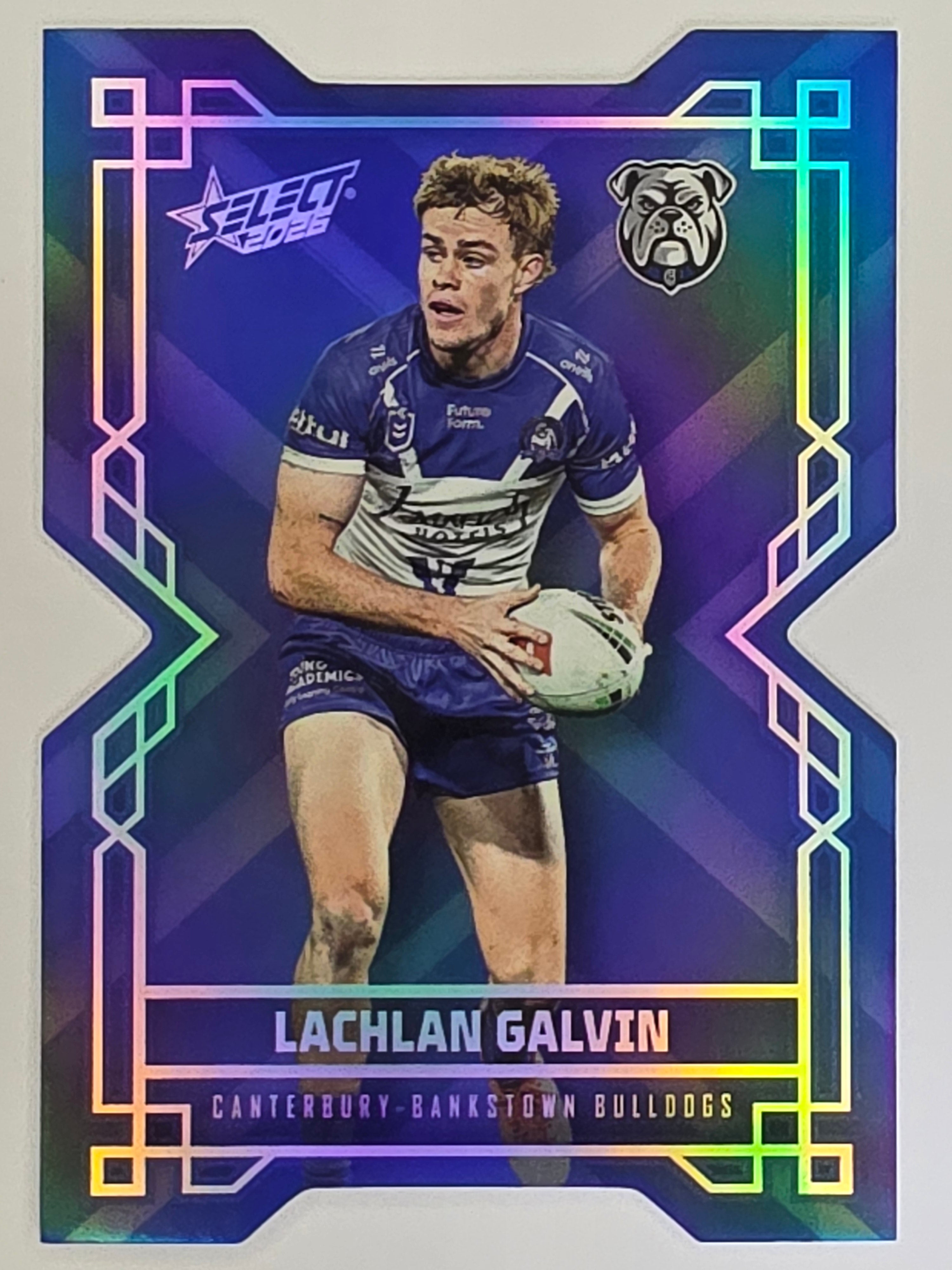 NRL 2026 League Heroes | Colours Diecut | #CD29 | Lachlan Galvin | Canterbury Bulldogs