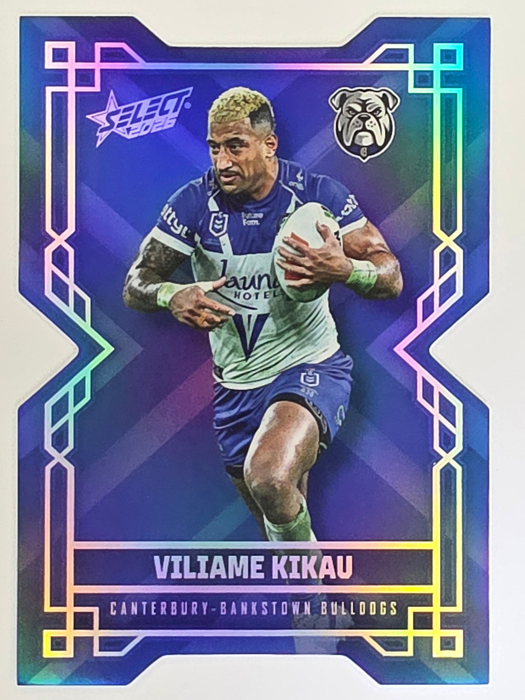 NRL 2026 League Heroes | Colours Diecut | #CD31 | Viliame Kikau | Canterbury Bulldogs