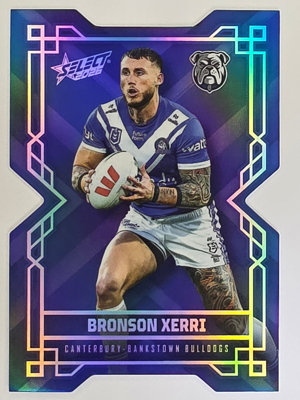 NRL 2026 League Heroes | Colours Diecut | #CD39 | Bronson Xerri | Canterbury Bulldogs