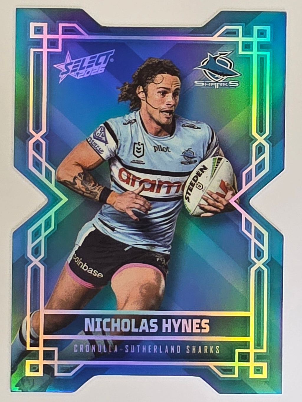 NRL 2026 League Heroes | Colours Diecut | #CD42 | Nicholas Hynes | Cronulla Sharks