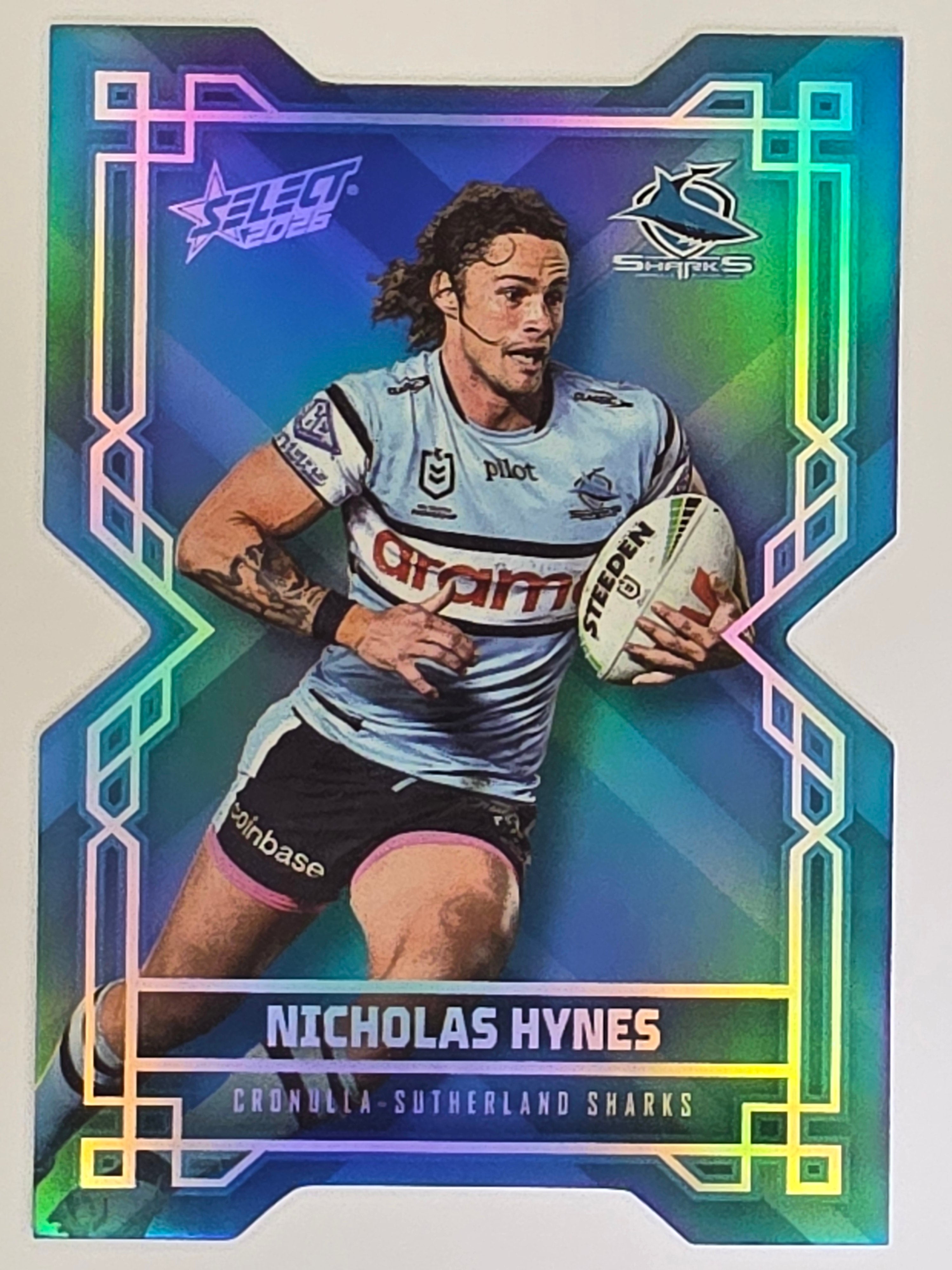 NRL 2026 League Heroes | Colours Diecut | #CD42 | Nicholas Hynes | Cronulla Sharks