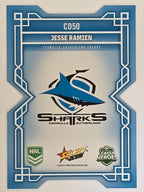 NRL 2026 League Heroes | Colours Diecut | #CD50 | Jesse Ramien | Cronulla Sharks