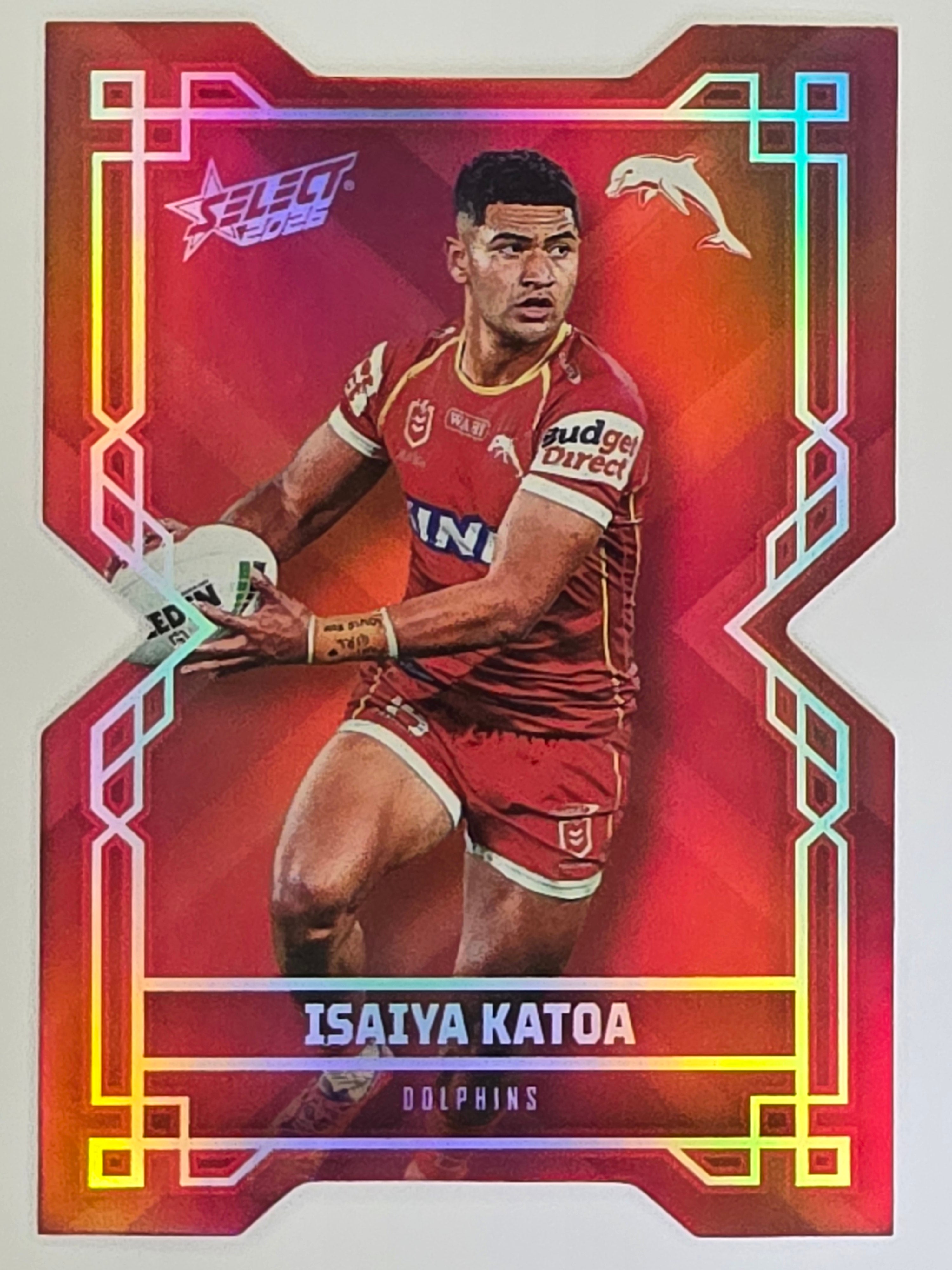 NRL 2026 League Heroes | Colours Diecut | #CD58 | Isaiya Katoa | Dolphins