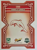 NRL 2026 League Heroes | Colours Diecut | #CD60 | Connelly Lemuelu | Dolphins