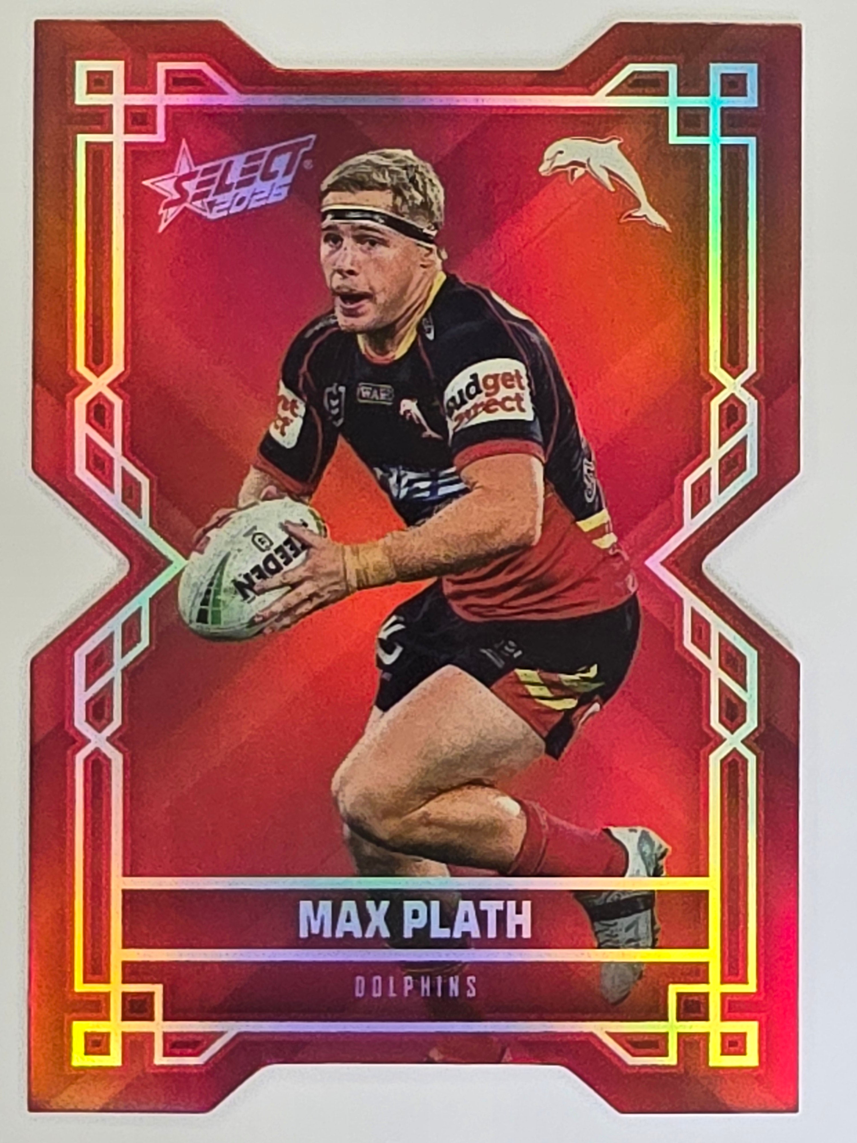 NRL 2026 League Heroes | Colours Diecut | #CD63 | Max Plath | Dolphins