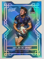 NRL 2026 League Heroes | Colours Diecut | #CD69 | Jaylan De Groot | Gold Coast Titans