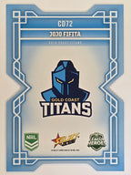 NRL 2026 League Heroes | Colours Diecut | #CD72 | Jojo Fifita |Gold Coast Titans