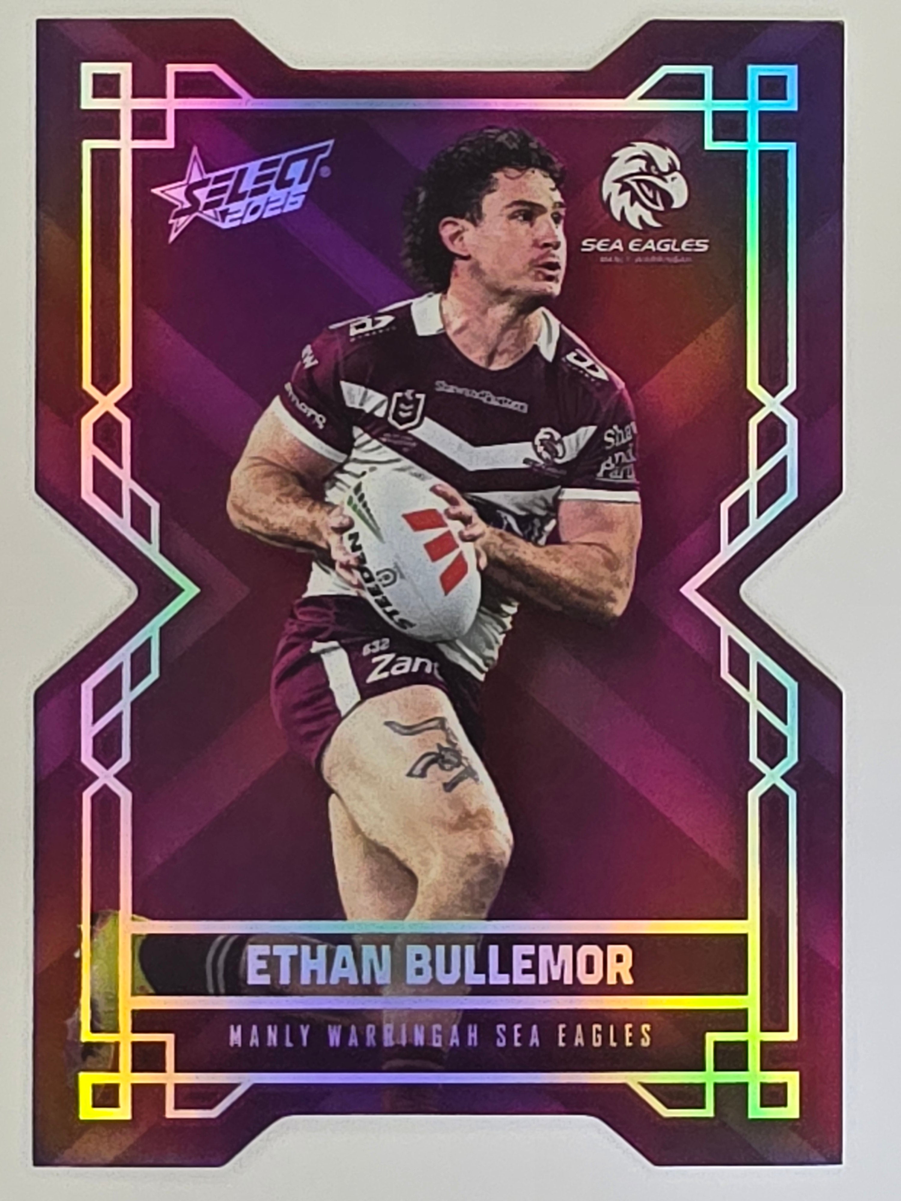 NRL 2026 League Heroes | Colours Diecut | #CD80 | Ethan Bullemor | Manly Sea Eagles