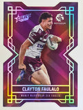 NRL 2026 League Heroes | Colours Diecut | #CD81 | Clayton Faulalo | Manly Sea Eagles