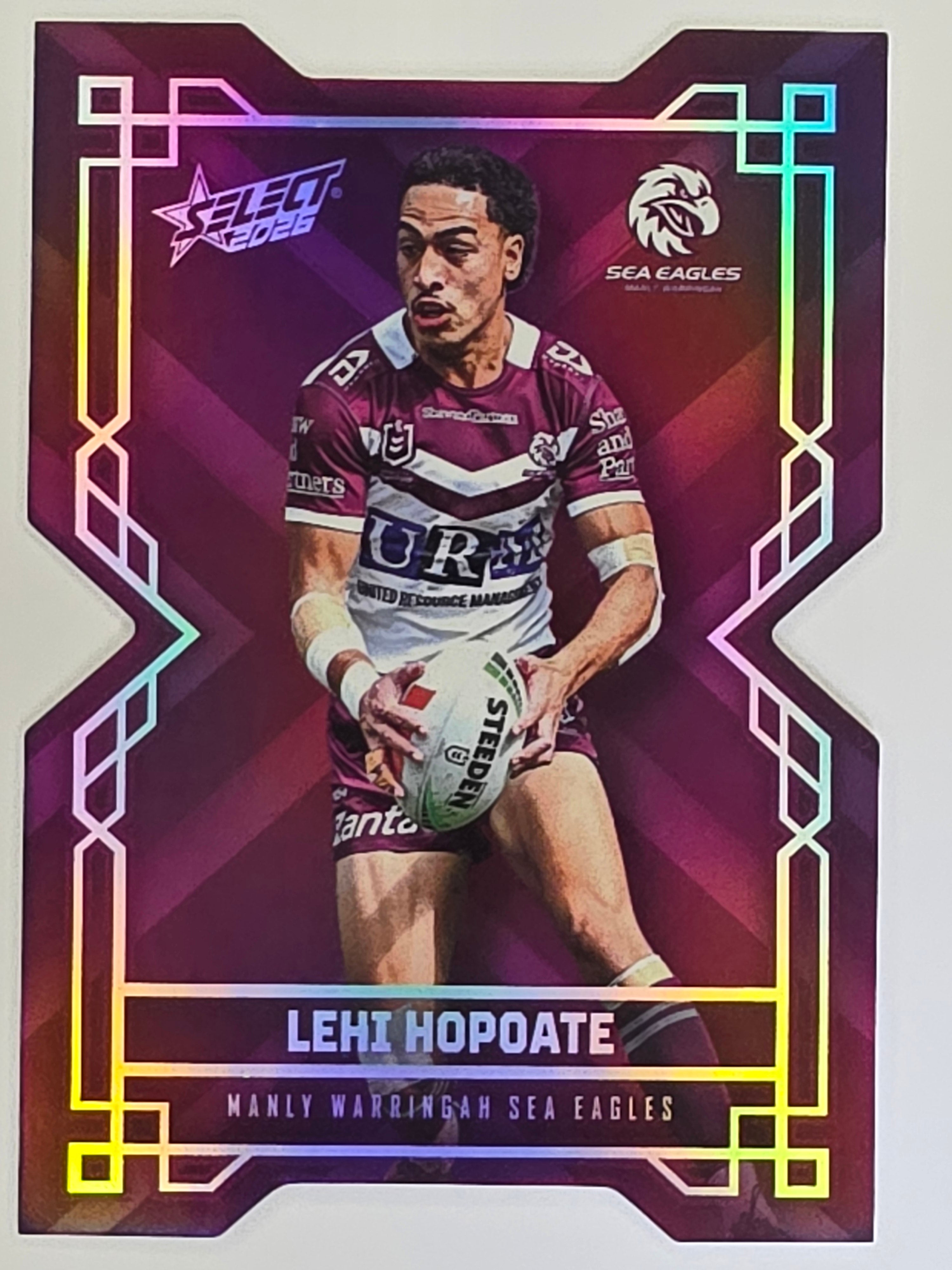 NRL 2026 League Heroes | Colours Diecut | #CD83 | Lehi Hopoate |Manly Sea Eagles