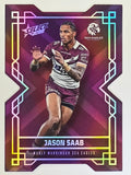 NRL 2026 League Heroes | Colours Diecut | #CD88 | Jason Saab | Manly Sea Eagles