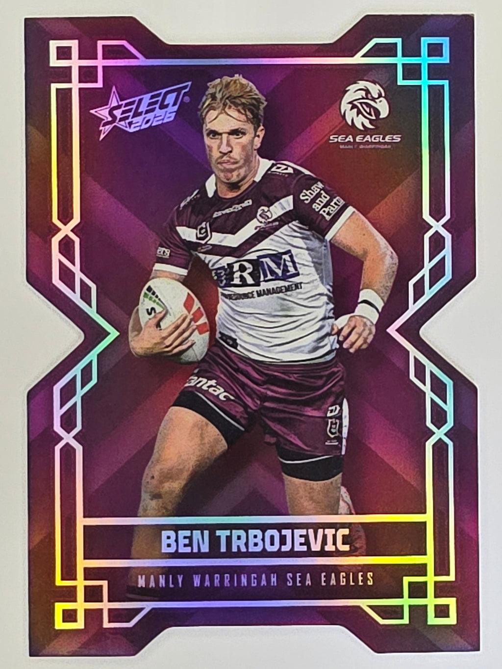 NRL 2026 League Heroes | Colours Diecut | #CD89 |Ben Trbojevic |Manly Sea Eagles