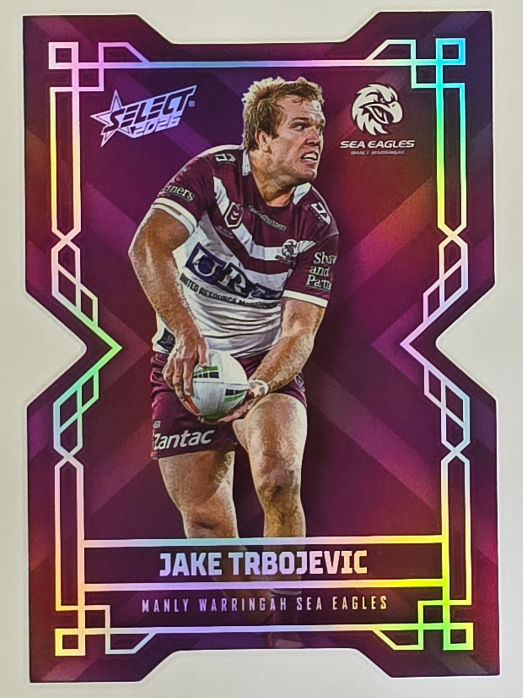 NRL 2026 League Heroes | Colours Diecut | #CD90 | Jake Trbojevic | Manly Sea Eagles