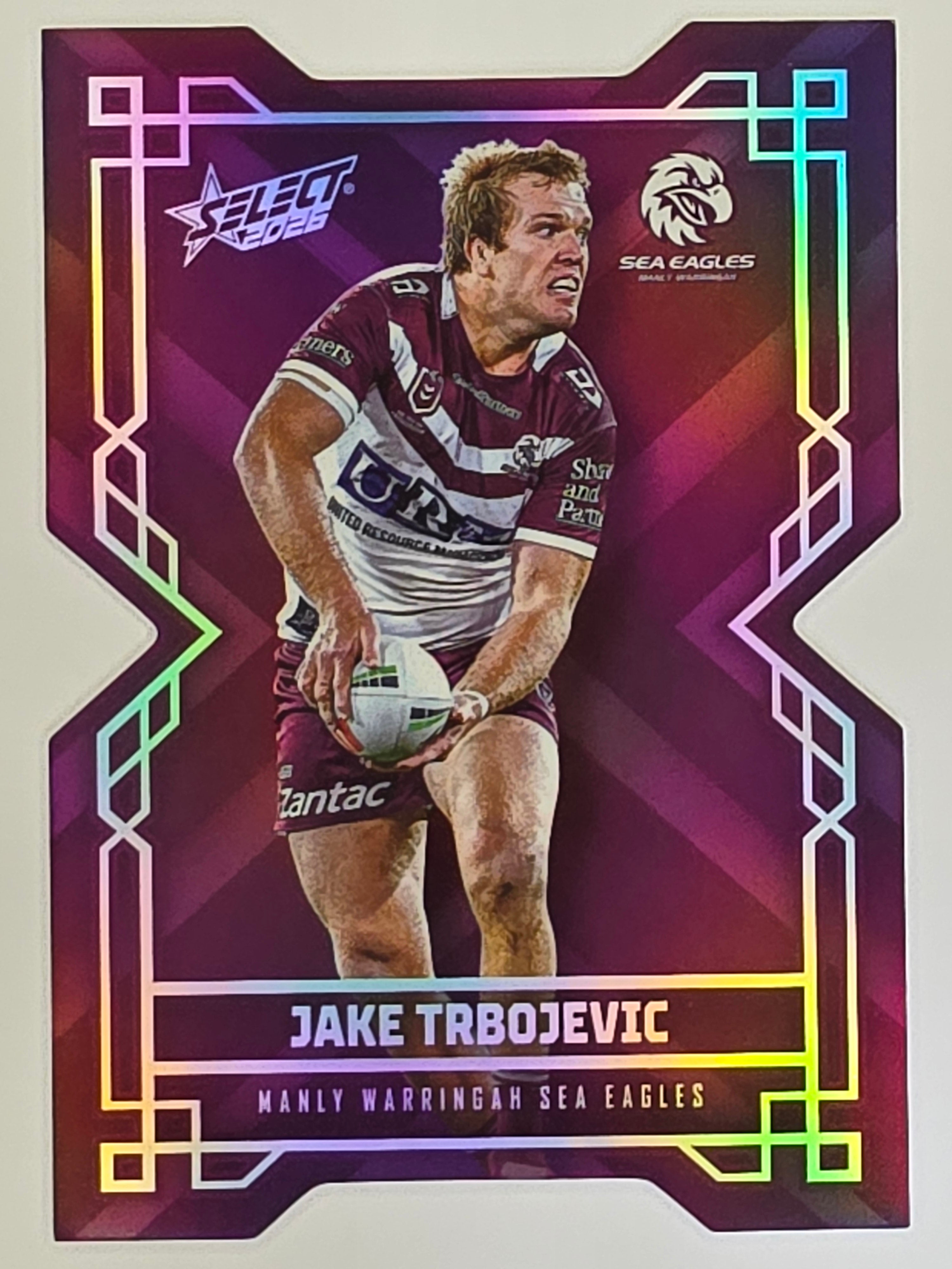 NRL 2026 League Heroes | Colours Diecut | #CD90 | Jake Trbojevic | Manly Sea Eagles