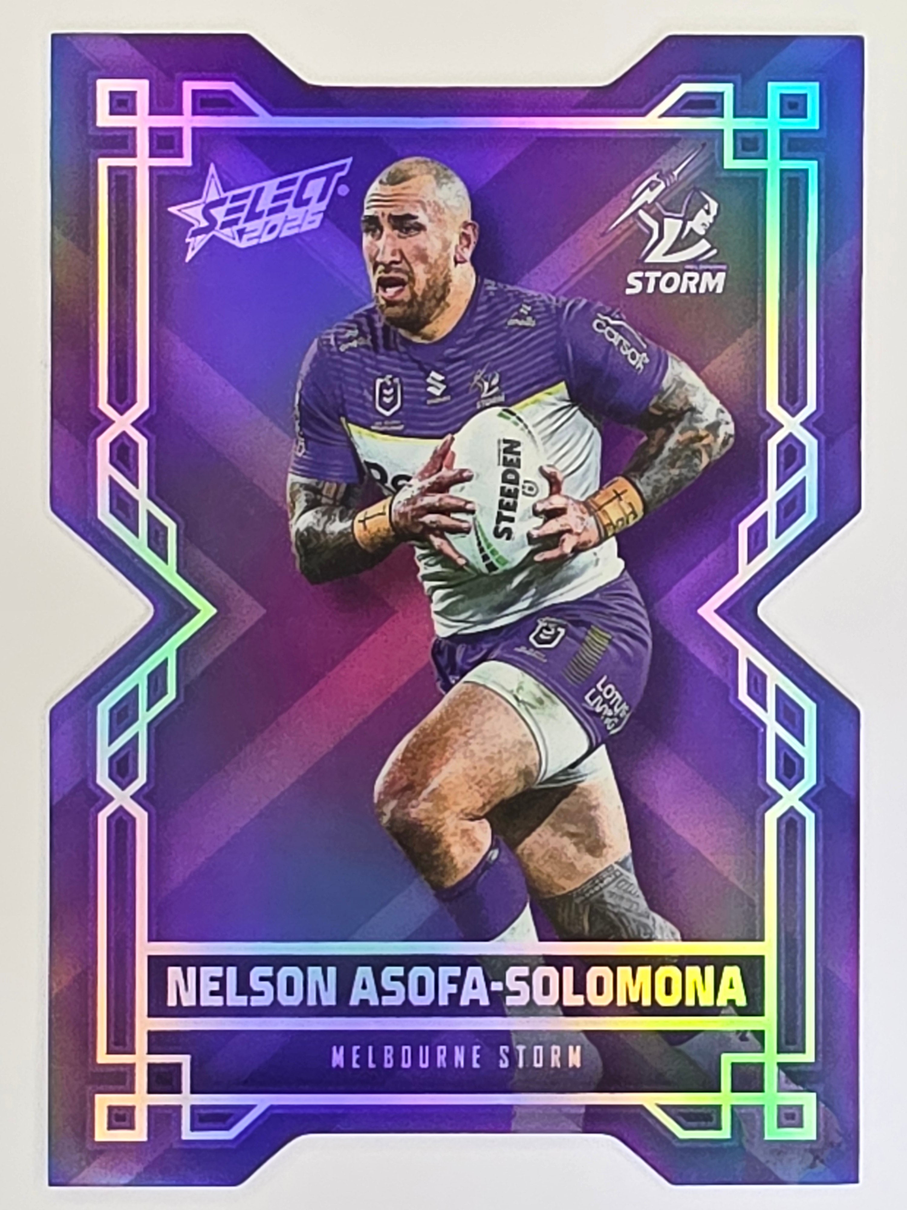NRL 2026 League Heroes | Colours Diecut | #CD92 | Nelson Asofa-Solomona | Melbourne Storm