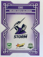 NRL 2026 League Heroes | Colours Diecut | #CD92 | Nelson Asofa-Solomona | Melbourne Storm