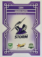 NRL 2026 League Heroes | Colours Diecut | #CD94 | Xavier Coates |Melbourne Storm