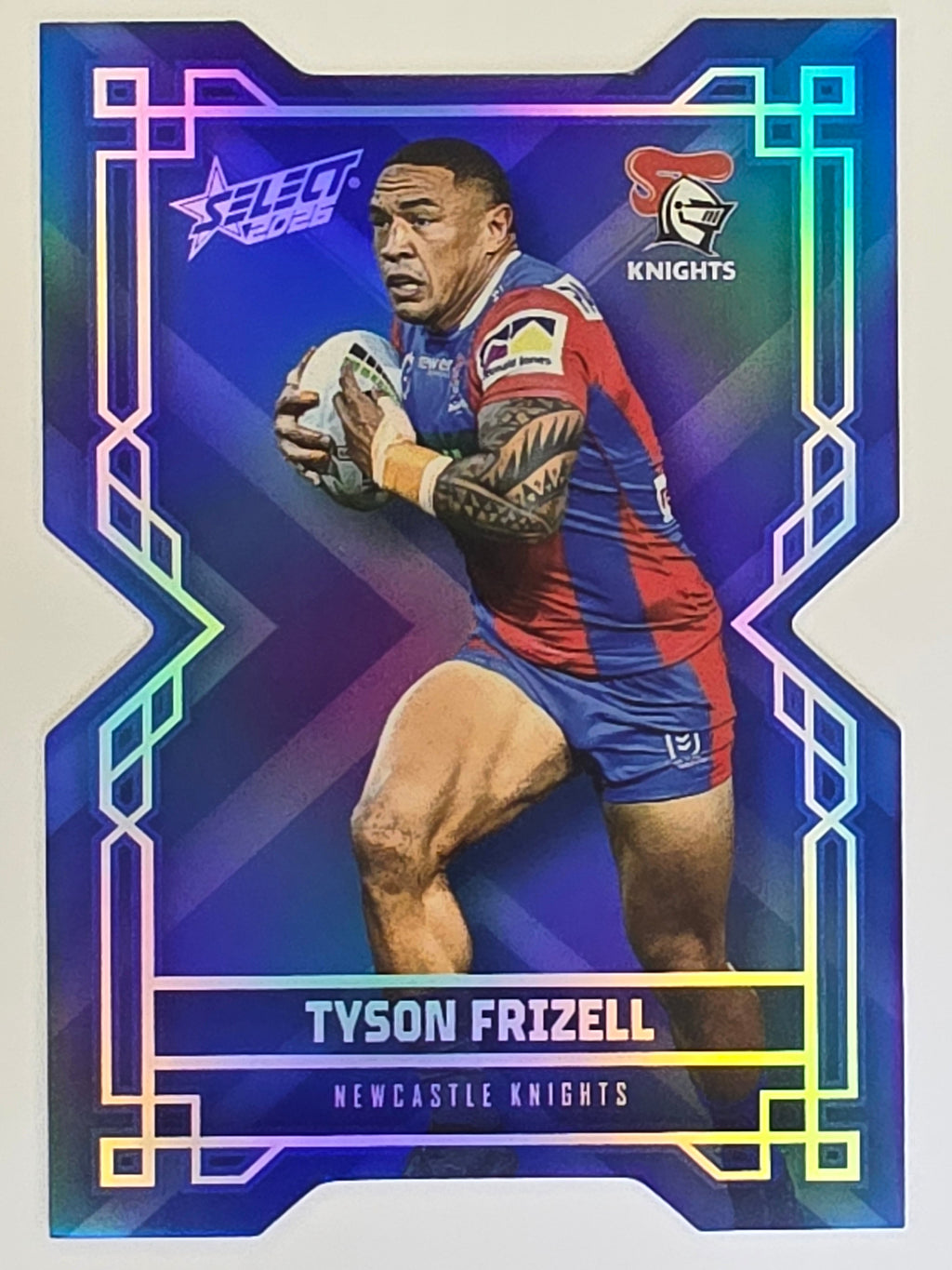 NRL 2026 League Heroes | Colours Diecut | #CD107 | Tyson Frizell | Newcastle Knights