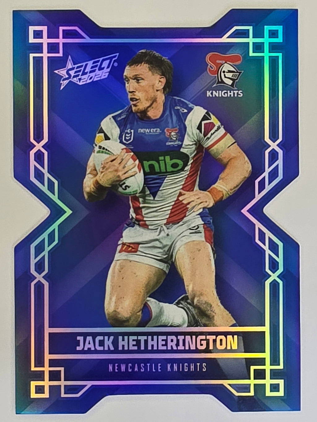 NRL 2026 League Heroes | Colours Diecut | #CD109 | Jack Hetherington | Newcastle Knights