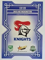 NRL 2026 League Heroes | Colours Diecut | #CD109 | Jack Hetherington | Newcastle Knights